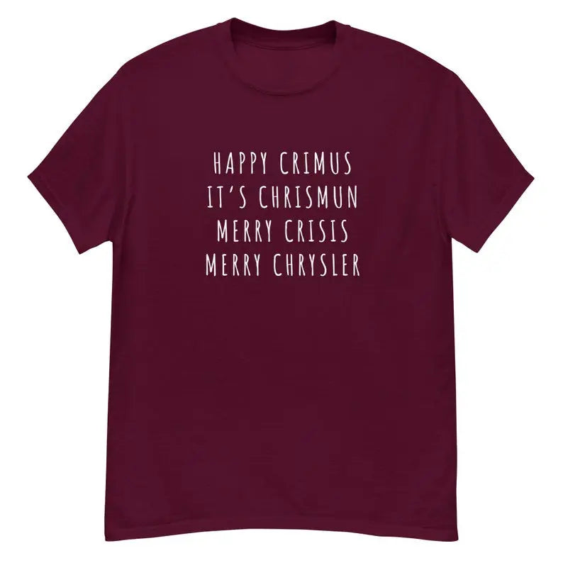 Happy Crimus Vine classic tee Trendslana