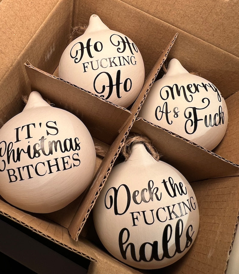 Funny Offensive Bauble