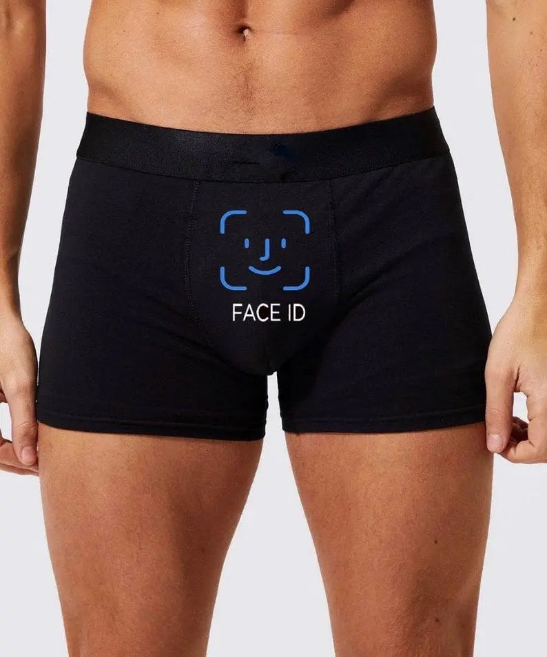 Funny Christmas Gift For Boyfriend, 
Face ID and Touch Id Underwear Trendslana