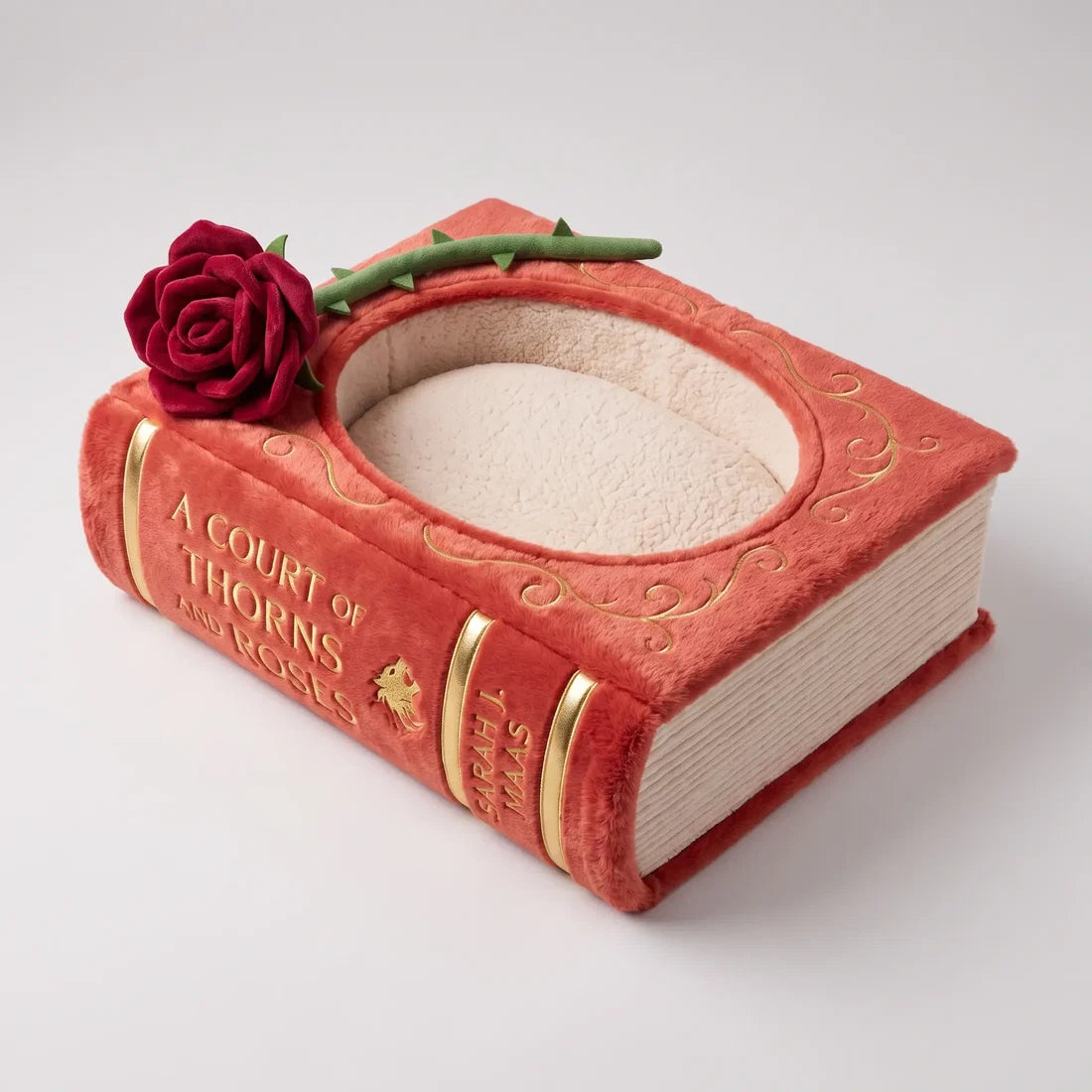 Fourth Wing Book Cat Bed