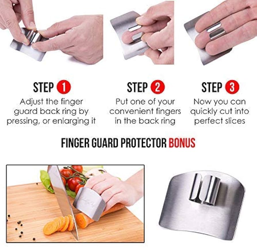 Stainless steel Finger guard