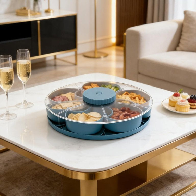 SPINNING SNACK CONTAINER