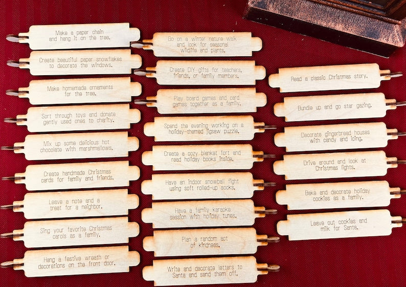 Santa sliding down the chimney advent