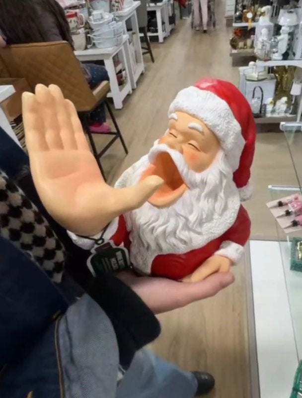 Santa Wine Bottle Holder