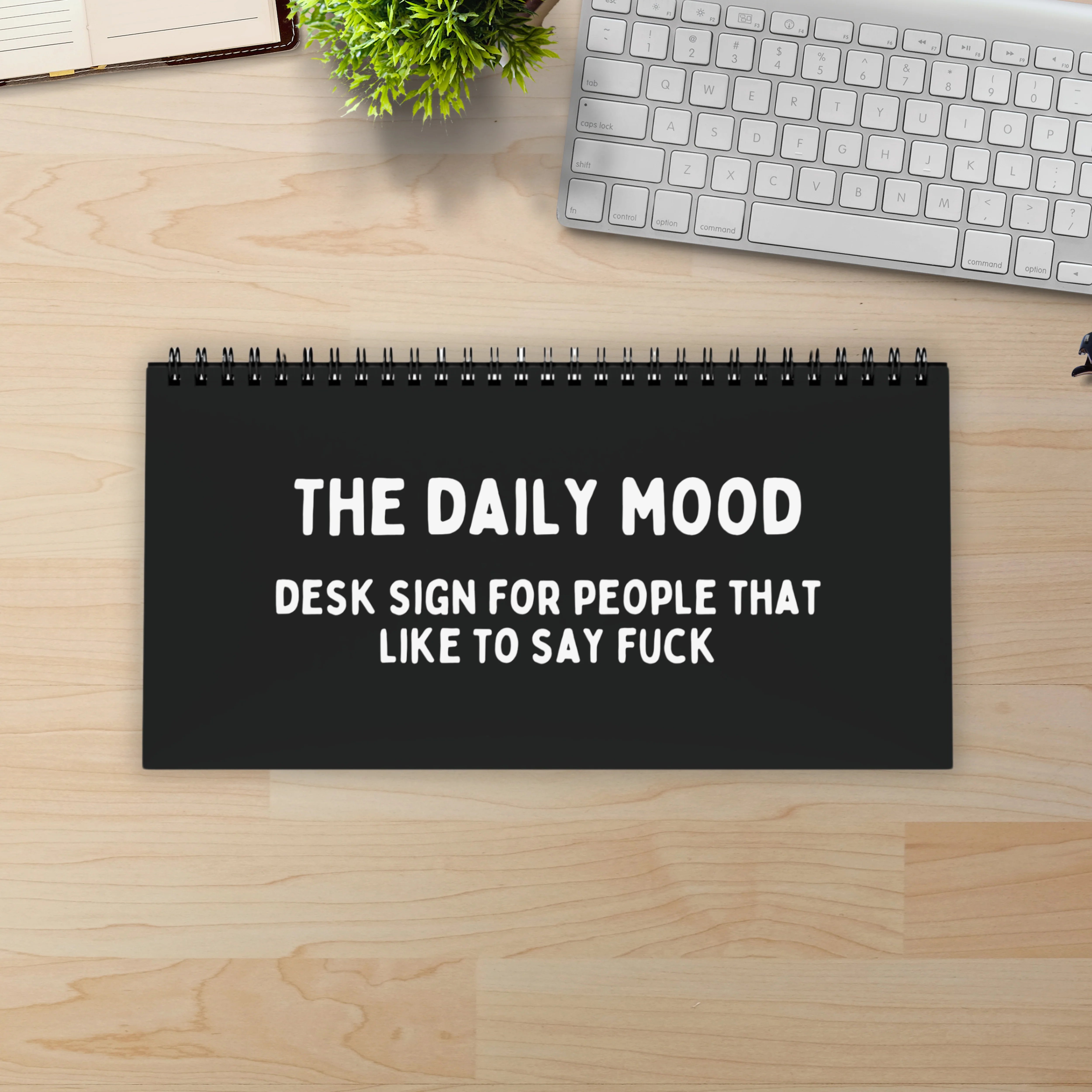 The Daily Mood Desk Sign Calendar