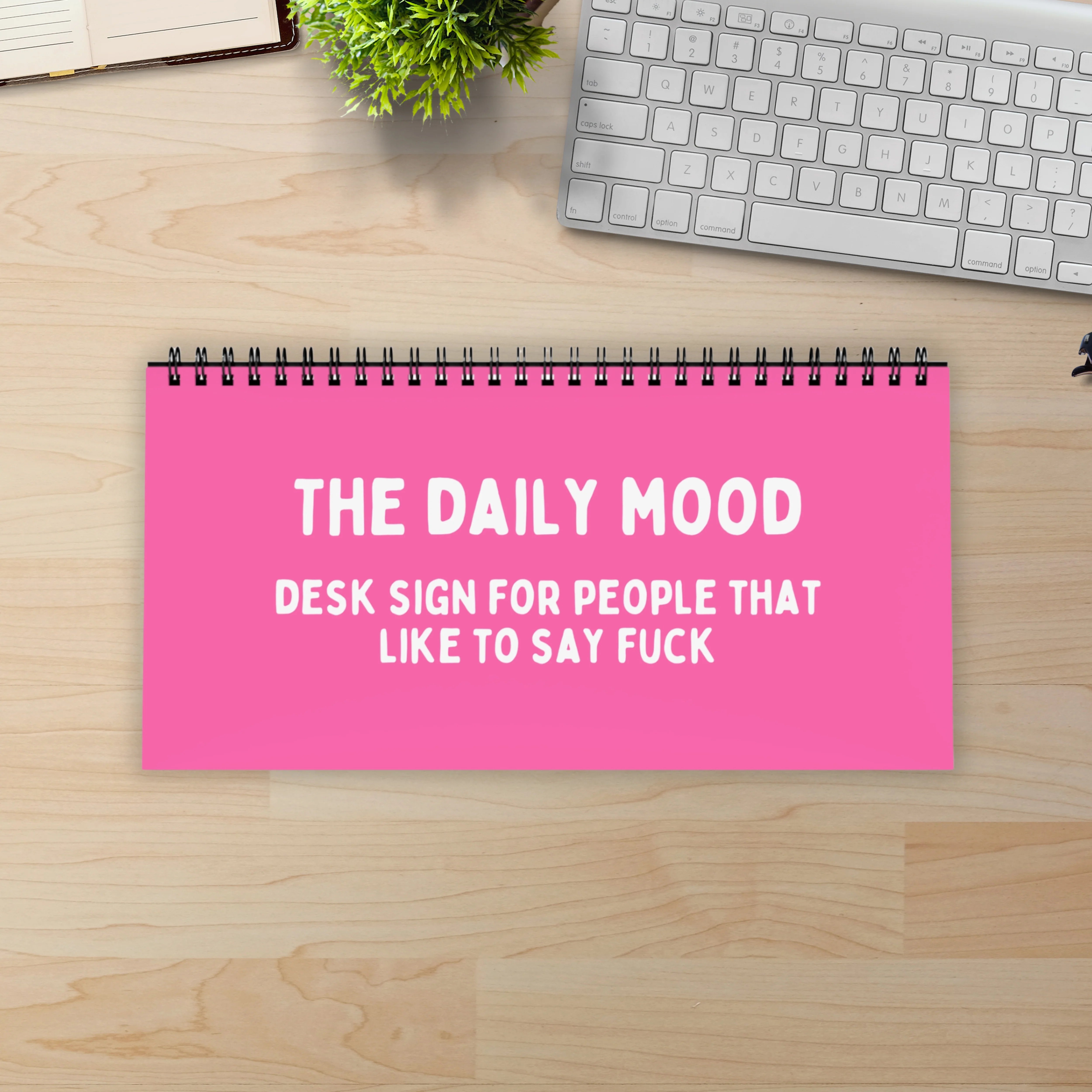 The Daily Mood Desk Sign Calendar