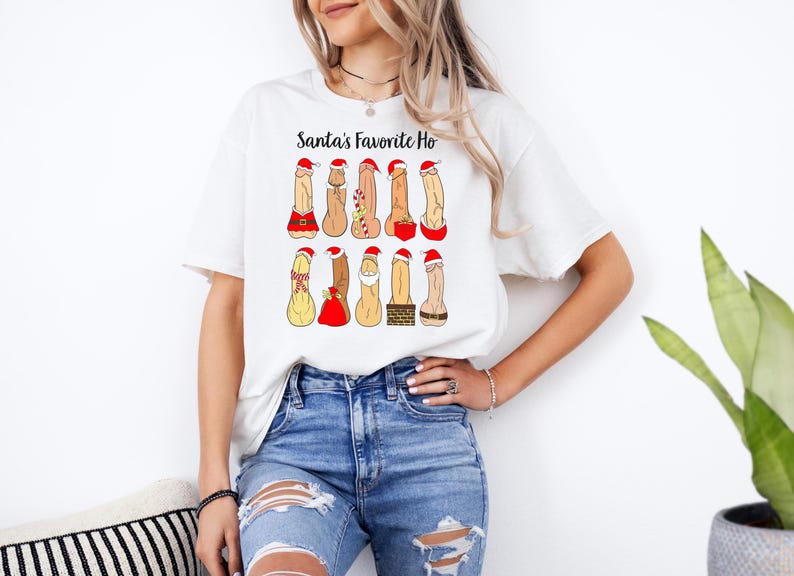 Naughty Santa Shirt