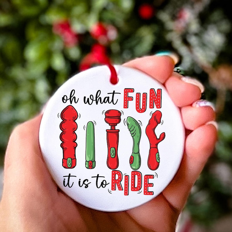 Dirty Santa offensive Ornament