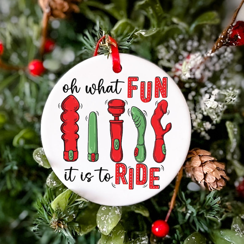 Dirty Santa offensive Ornament