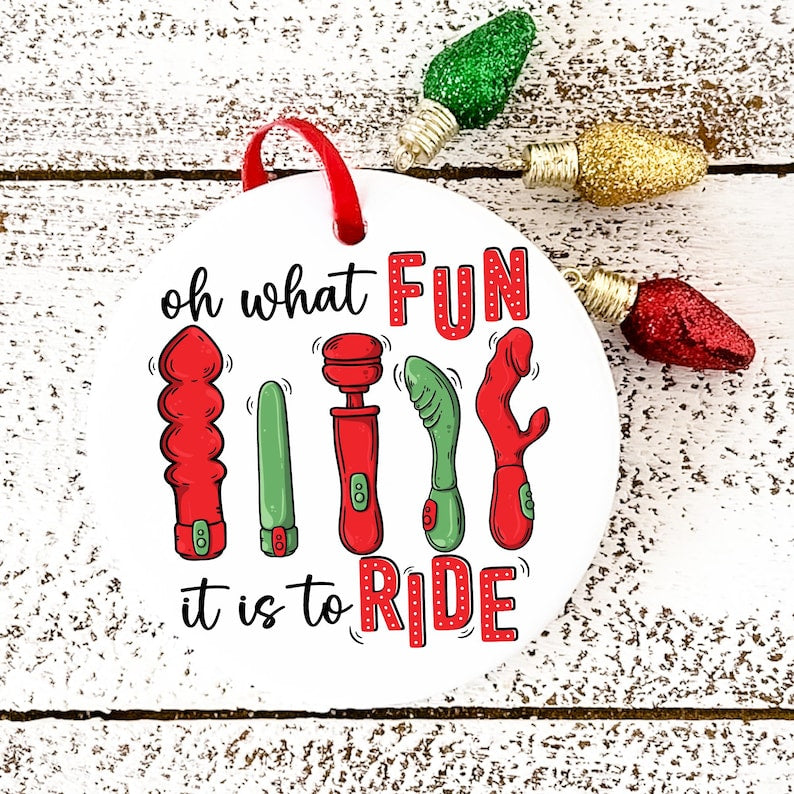 Dirty Santa offensive Ornament