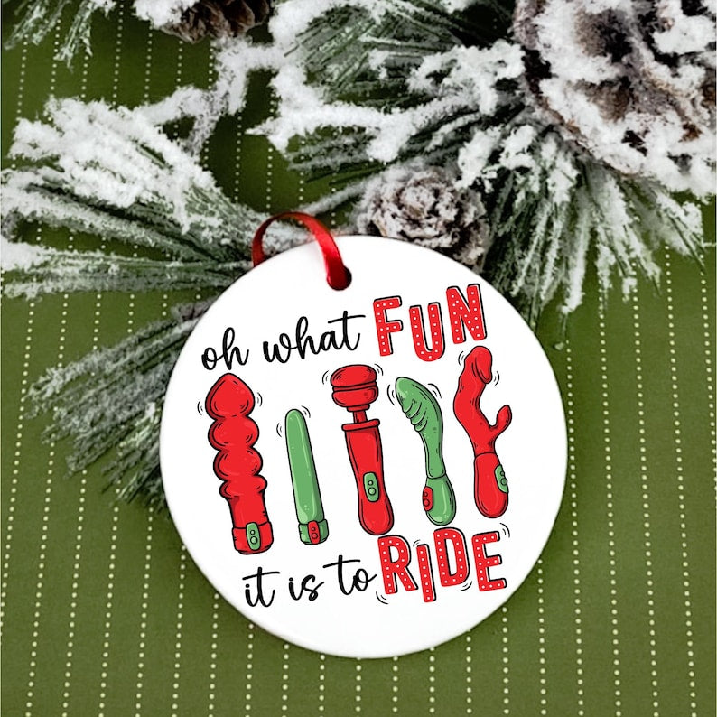 Dirty Santa offensive Ornament