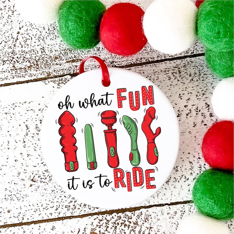 Dirty Santa offensive Ornament