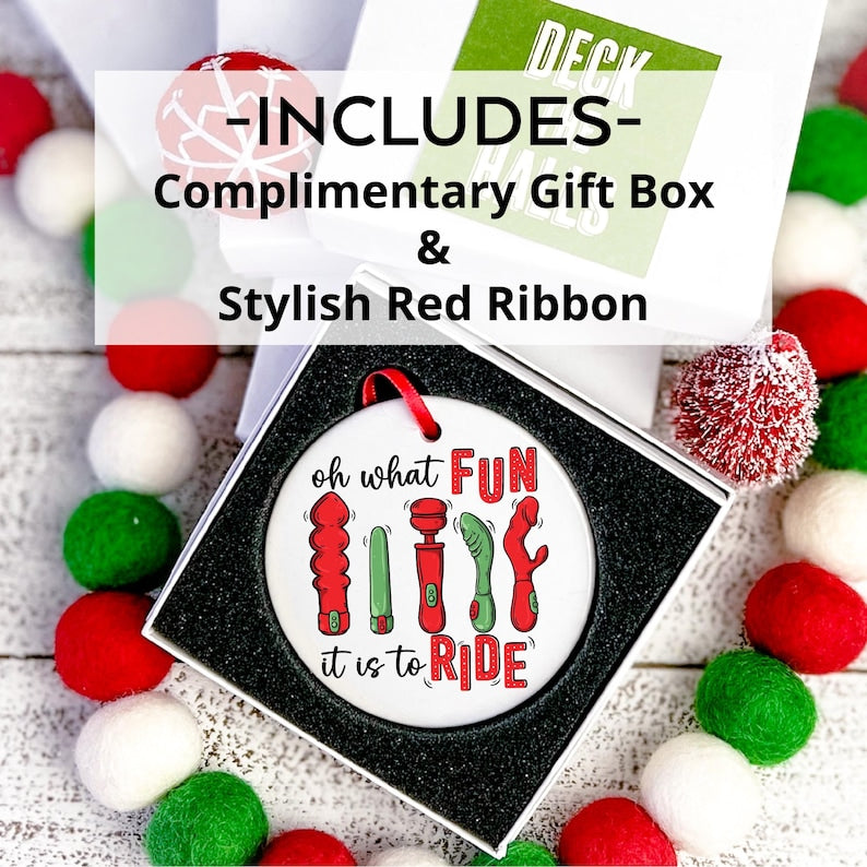 Dirty Santa offensive Ornament