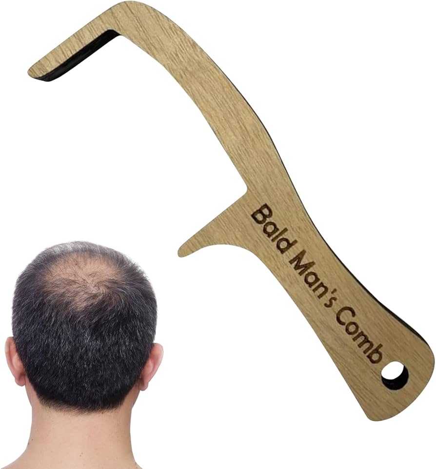 Bald Man's Brush and Comb