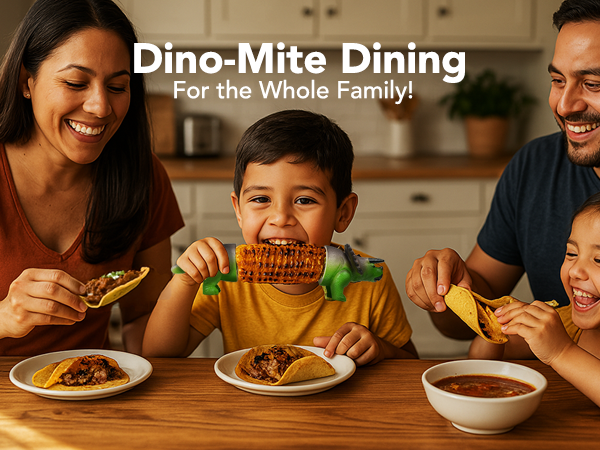 Dinosaur Corn Holder