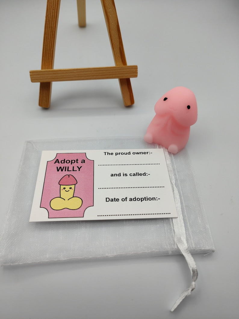 Novelty Naughty Willy Adoption