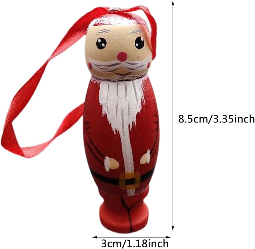 Naughty Santa Ornament