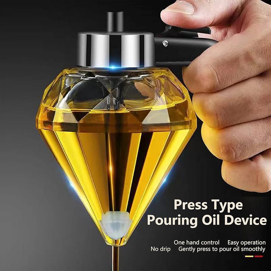 Diamond Glass Oil Dispenser