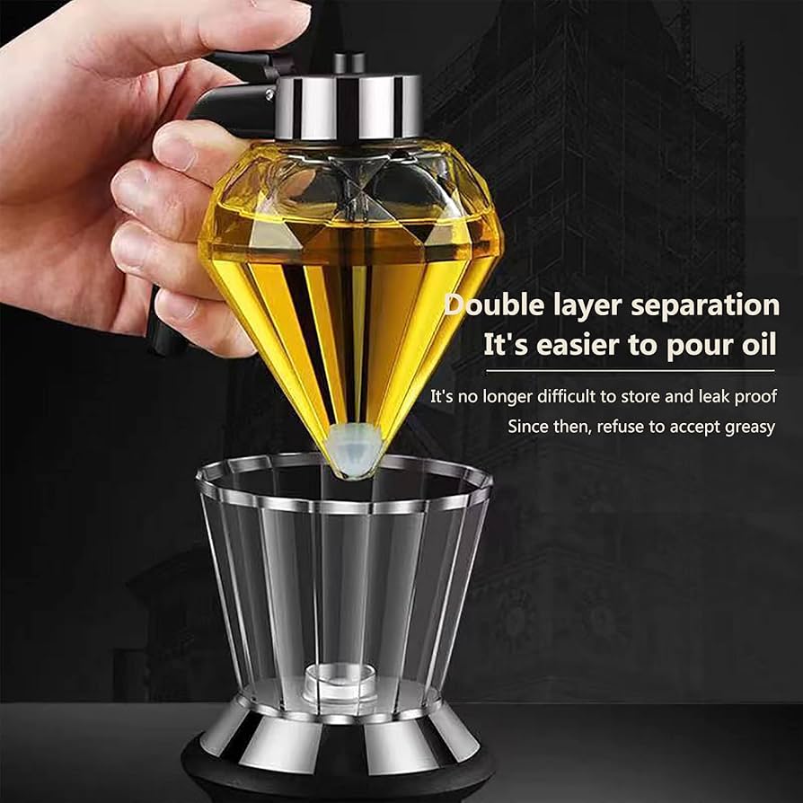 Diamond Glass Oil Dispenser
