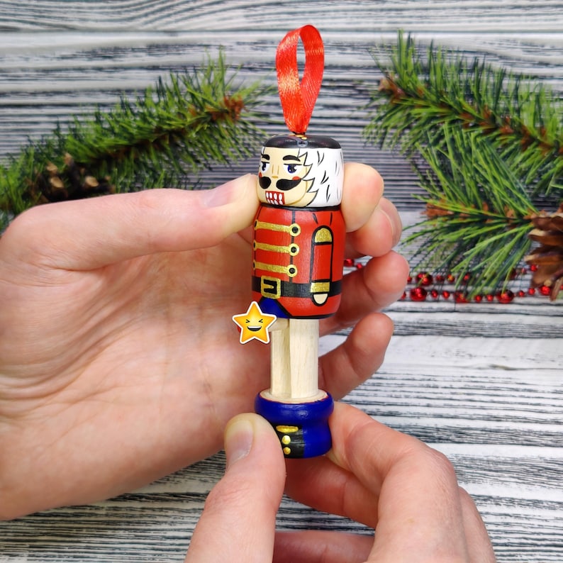 Funny Santa Ornament