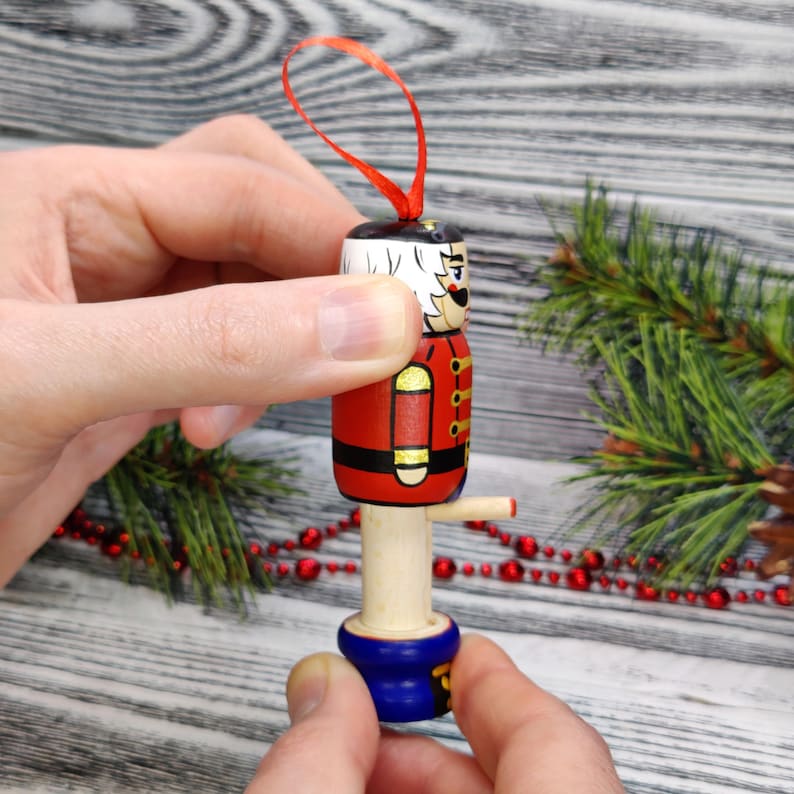 Funny Santa Ornament