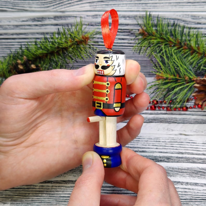 Funny Santa Ornament