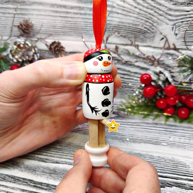 Dirty Snowman Ornament