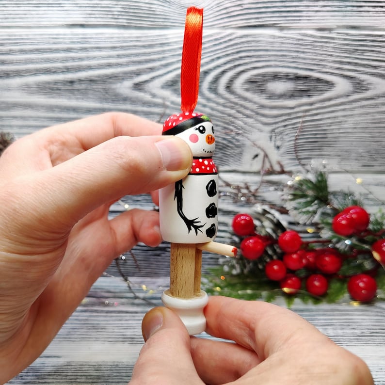 Dirty Snowman Ornament