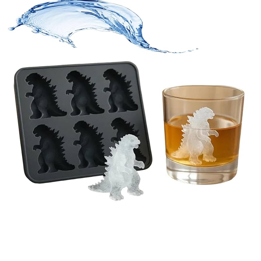 Godzilla Ice Cube Mold