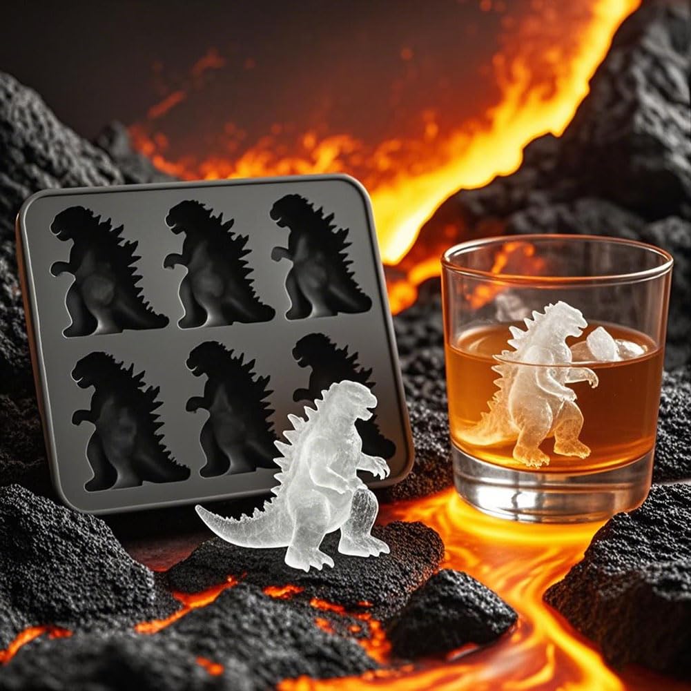Godzilla Ice Cube Mold