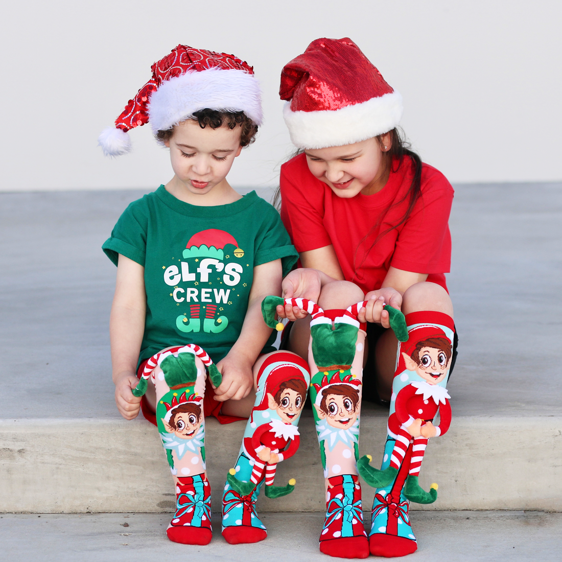 ELF Christmas Socks