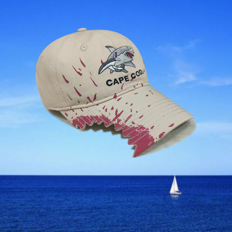 Shark Hat with Jagged Edges