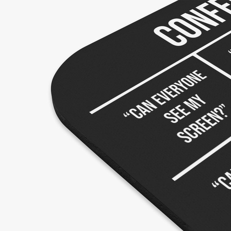 Conference Call Bingo Mouse Pad