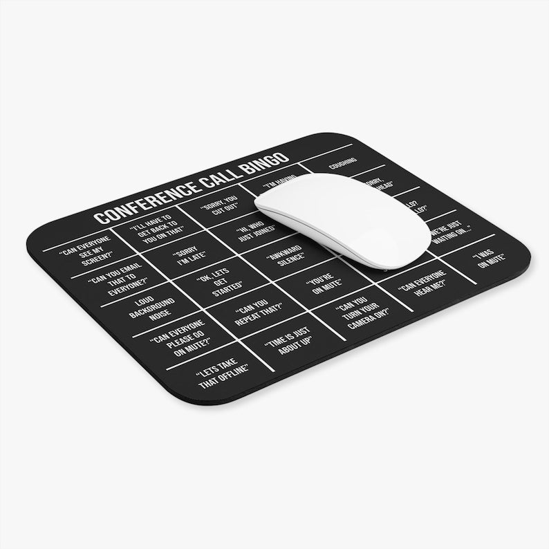 Conference Call Bingo Mouse Pad