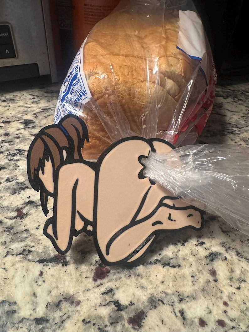 LEWD BENT OVER 3D PRINTED BREAD CLIP