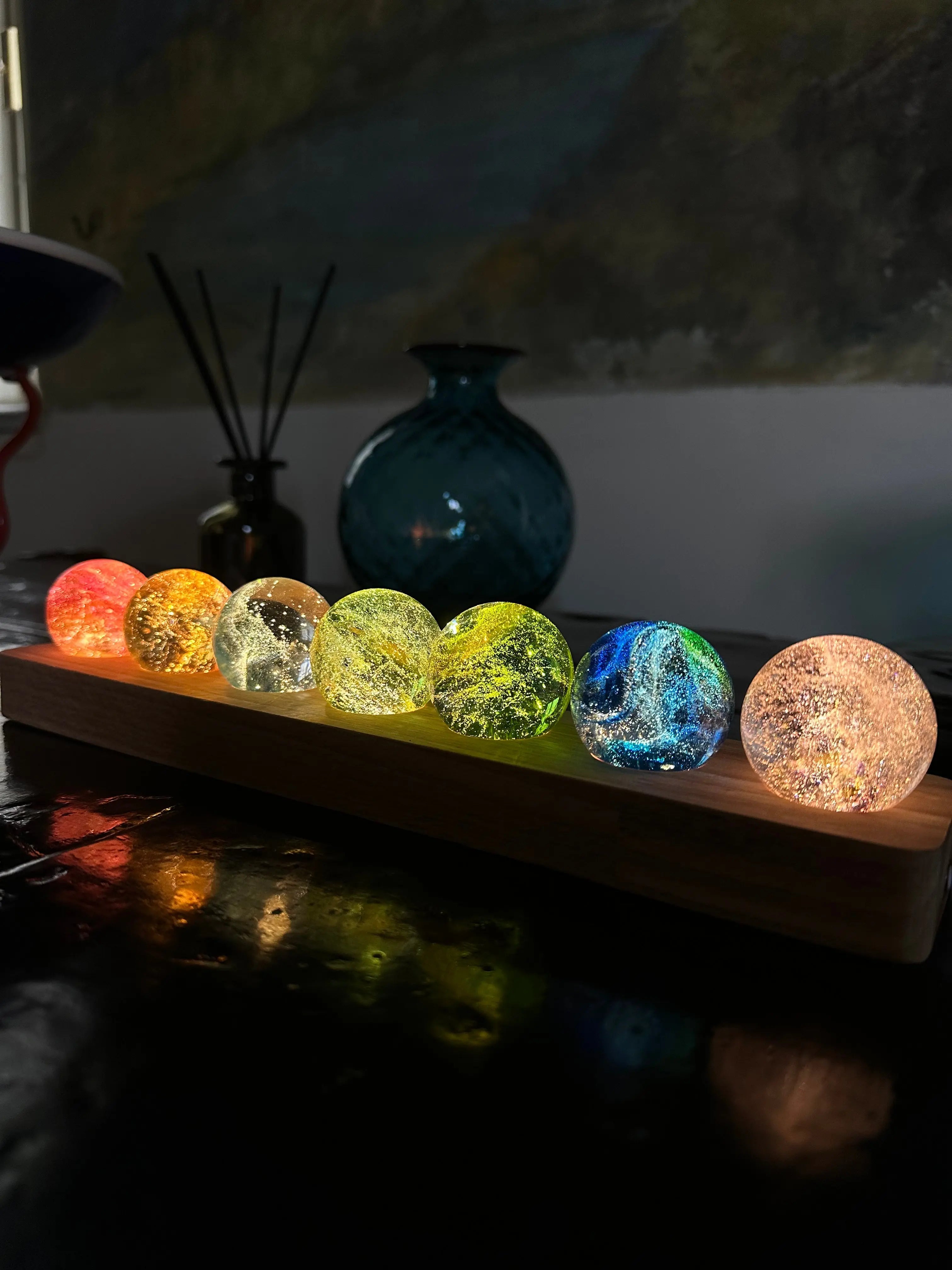 7 Galaxy Crystal Sphere mystore