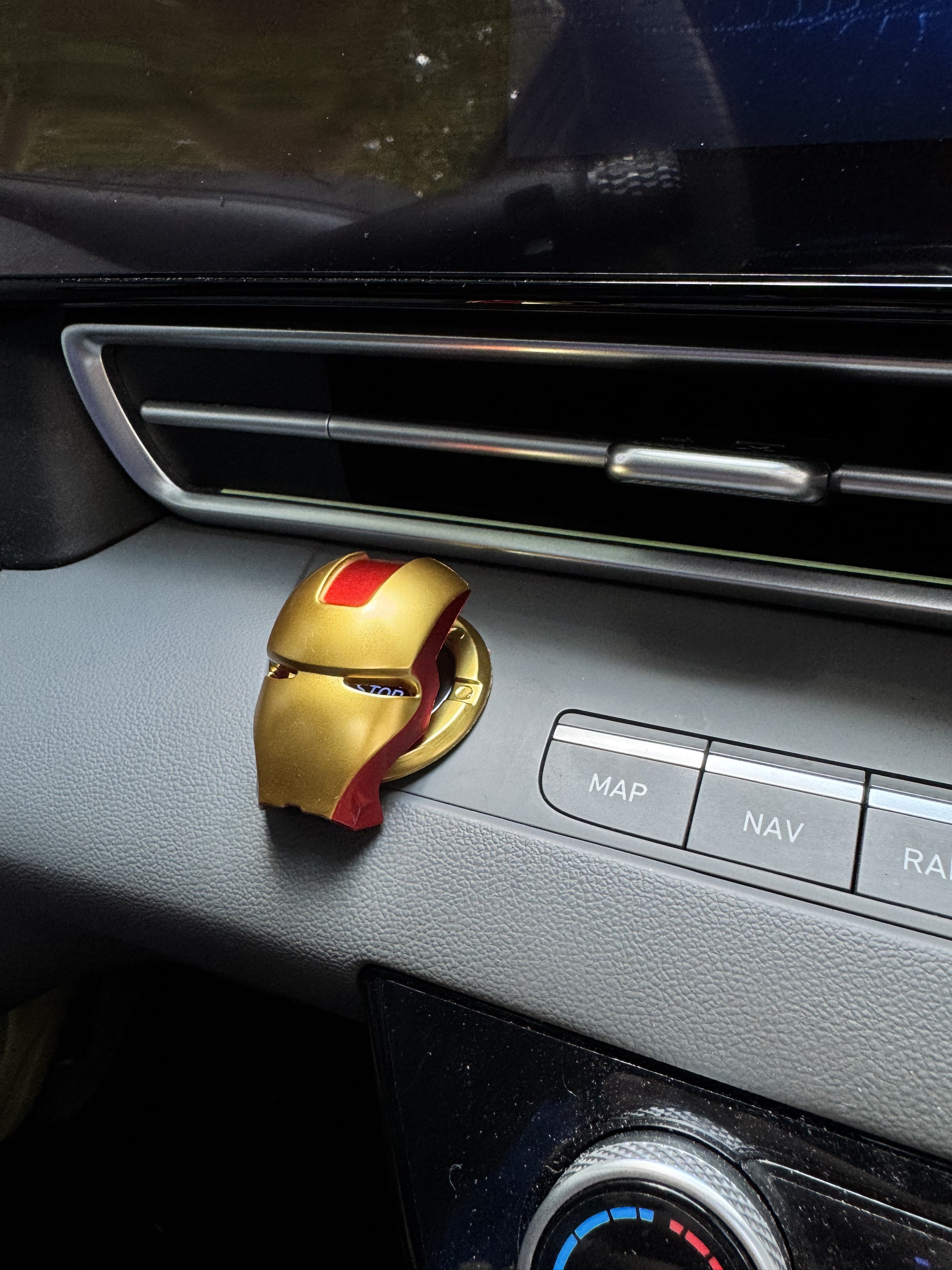 Superhero Car Engine Switch Button