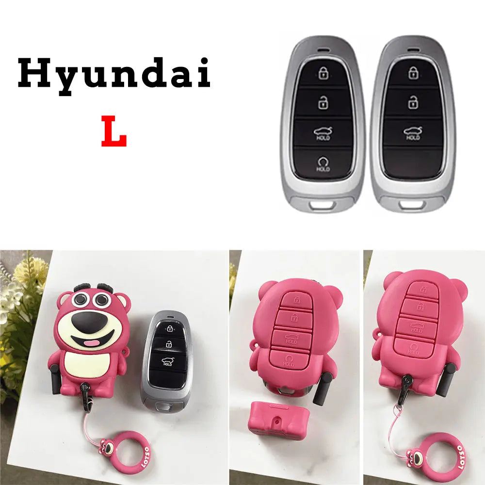 Strawberry Bear Key Protective Shell Trendslana