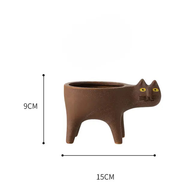 Cat Planter Pot Trendslana
