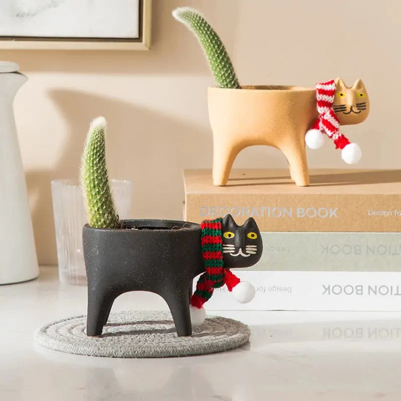 Cat Planter Pot Trendslana