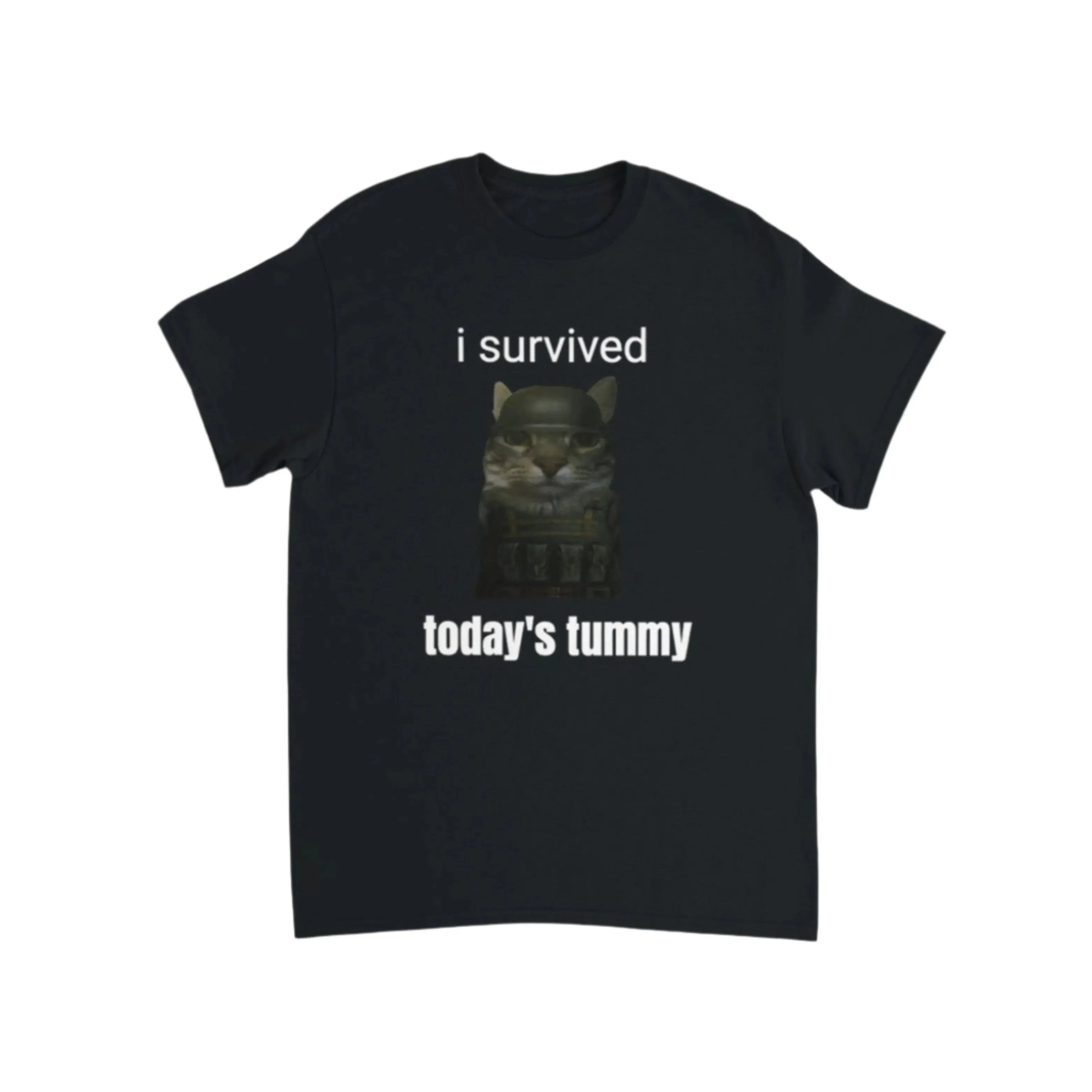 I survived today's tummy ache T-Shirt Trendslana