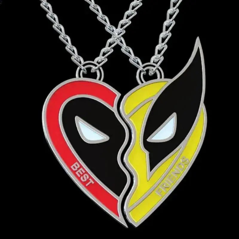 Best Friends Necklaces (Deadpool & Wolverine) Trendslana
