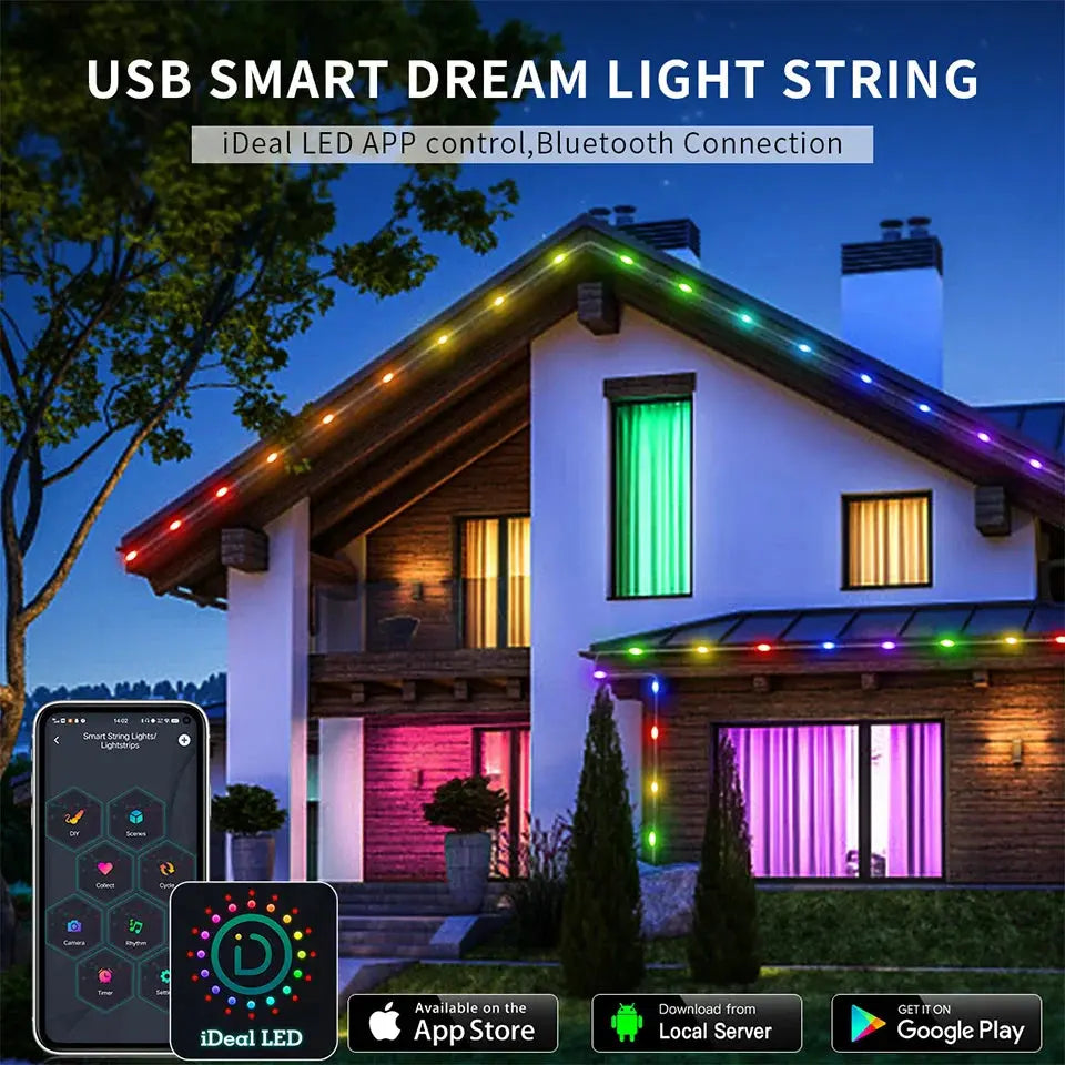 Christmas Tree Bluetooth LED lights Trendslana