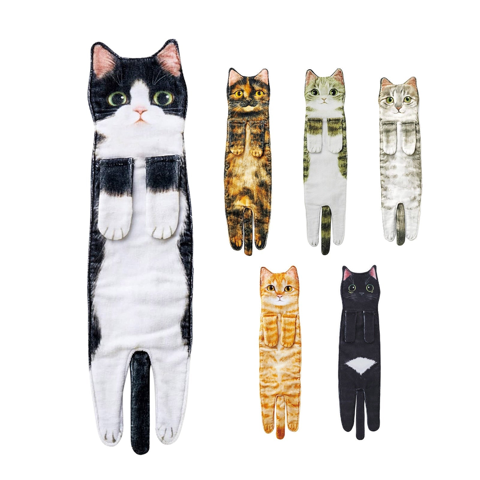 Cute Cat Towels