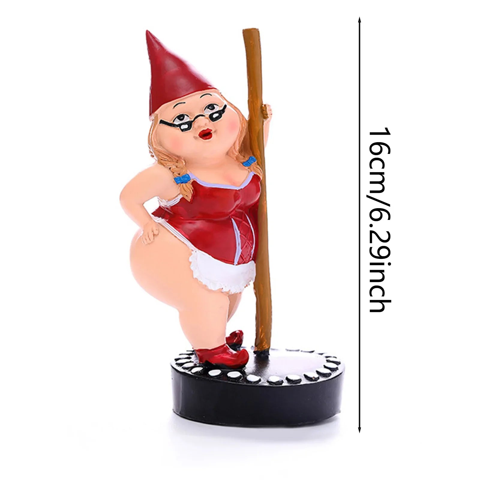 Creative Dancing Gnome Statue