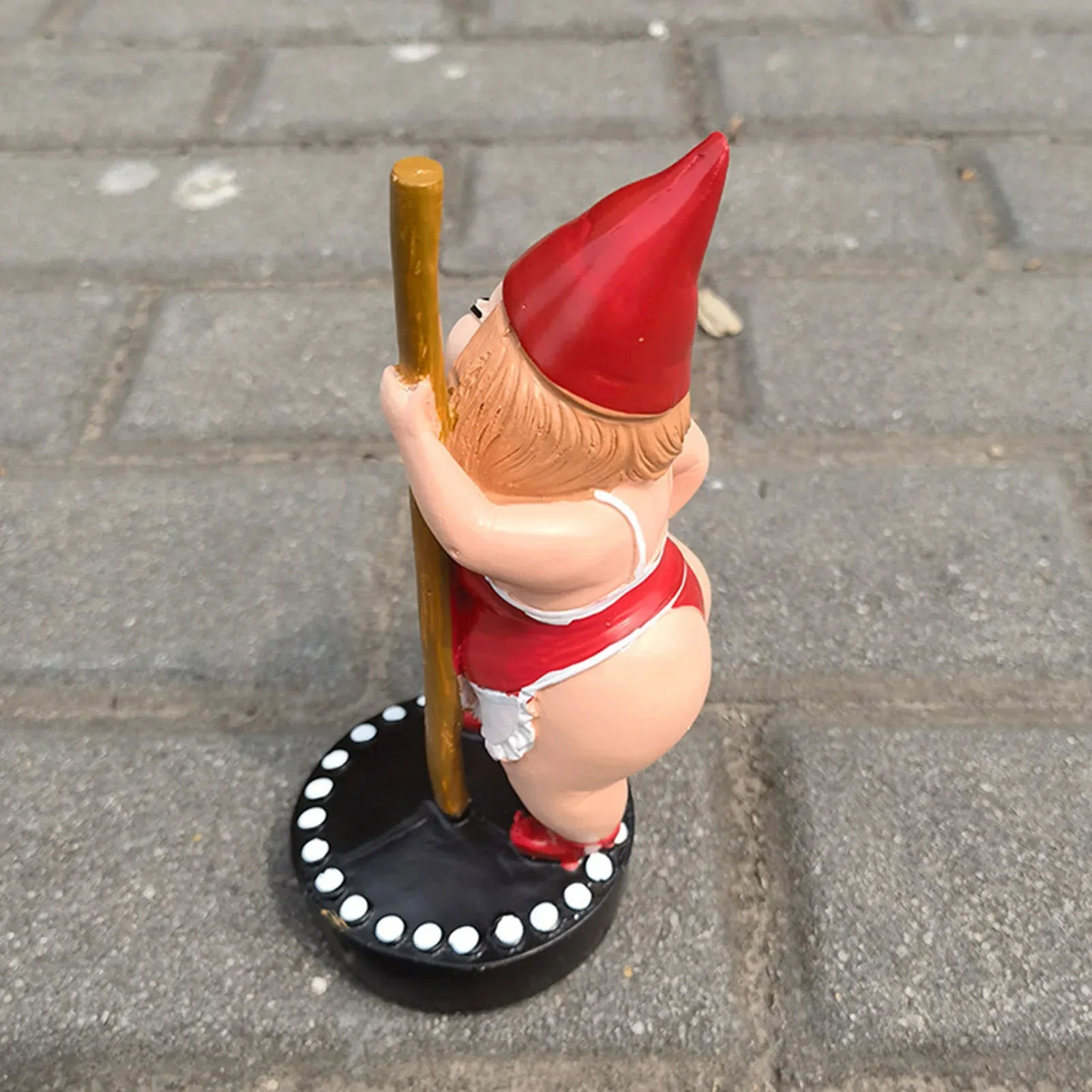 Creative Dancing Gnome Statue