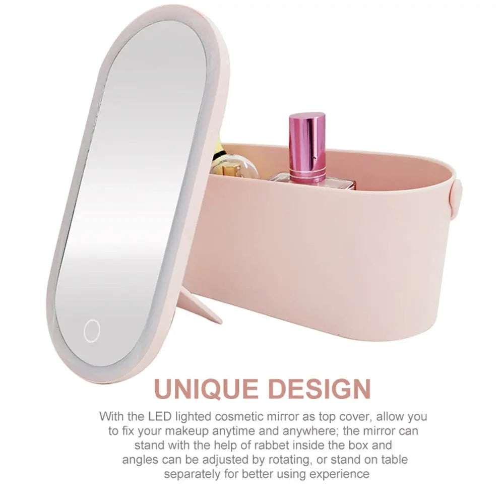 LED Portable Makeup Organizer Trendslana