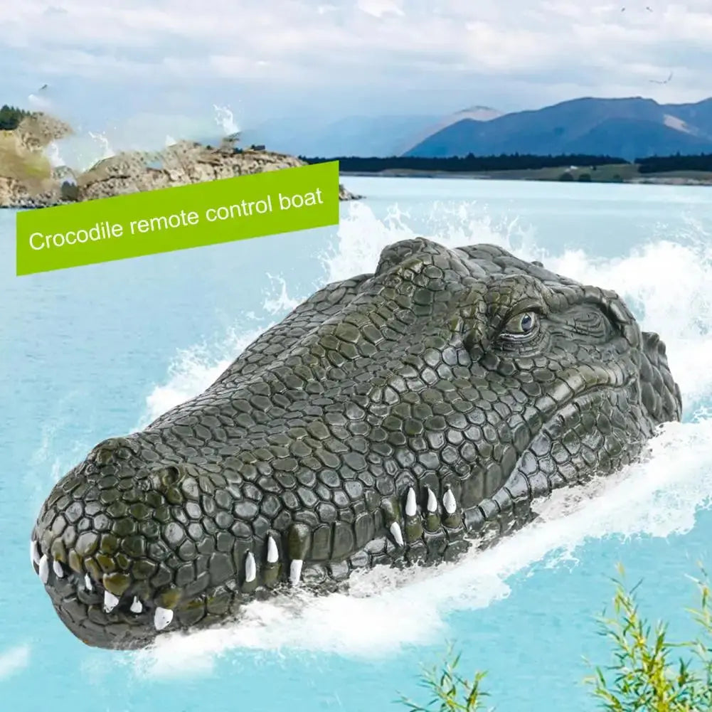 Remote Control Crocodile Head Boat My Store