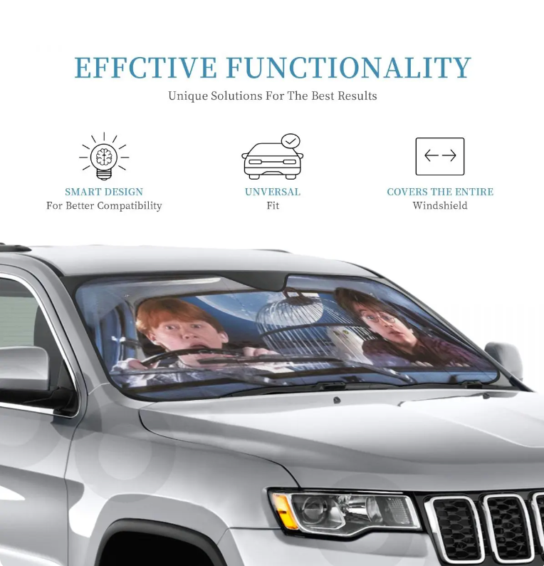 Harry Potter Car Sun Shade