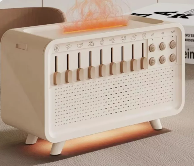 White Sleep Aid Noise Humidifier